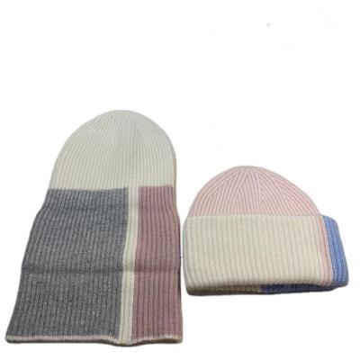 China COMMON Hot Selling Winter Skully Double Slapped Women Fuzzy Real Rabbit Fur Beanie Hats for sale