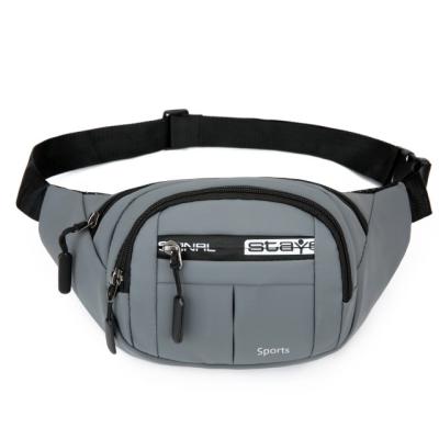 China Easy To Carry Logo Sports Running Hiking Crossbody Waist Bag Custom Waist Bag Travel Gift Multifunctional Waist Bag for sale