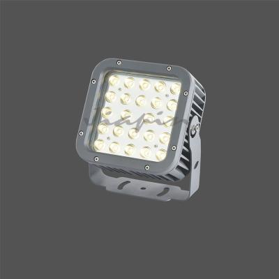 China Warehouse 24W IP65 Waterproof Commercial Square COB Flood Light Outdoor Square Light Garden Spot Light for sale