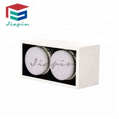 China Modern Surface Mounted 7Wx2 1/2/3/4 Heads LED Downlight Module GX53 Grille Light Fixture for sale