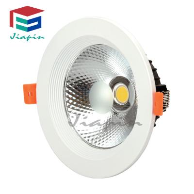 China Aluminum Indoor 12W LED COB Downlight Recessed Led Light Cut Out Height 125mm for sale