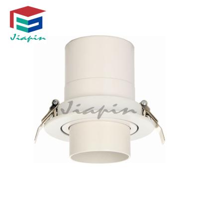 China Hotel Most Popular 90mm Cutout 15W Ceiling Spot Down Light Recessed Adjustable COB LED Downlight Lamp Bean Angle for sale