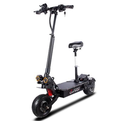 China 60v 30ah 40Ah Cross Country Electric Scooter 60v Unisex Lithium Battery 100km Double Motor 6000W With Suspensions for sale