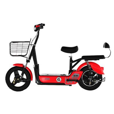 China Cheap And Light Weight Aluminum Alloy Steel Fixed Gear Bike 2 Wheel Walkway Electric City Bike for sale