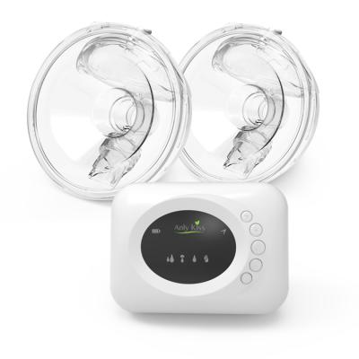 China Supplier Anly Supplier Kiss BPA Free Baby OEM Free Portable Electric Double Breast Pump Feeding Hands for sale