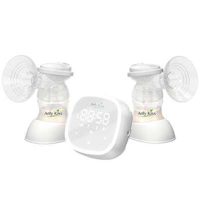 China 5 Modes Hospital Grade BPA Free Milkpump Humalactor Double Silicone Electric Breast Sucker Functional Breast Pump for sale