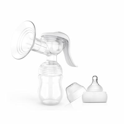 China BPA Anly Newest Kiss 2020 Newest BPA Free Portable Food Grade Silicone With Ergonomic 2 Tier Manual Breast Pump OEM Design Pump for sale