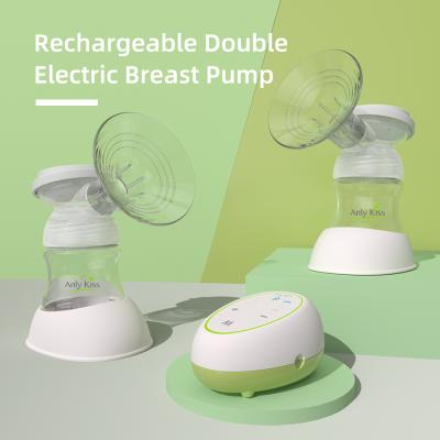 China Hot Retail Silicone Free Functional Milkpump Dual Item BPA Products Electric Wireless Breast Pump Dual for sale