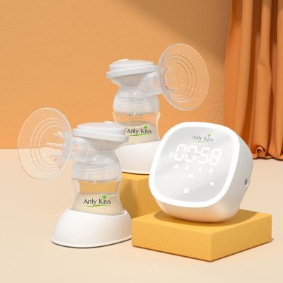 China New Arrival 5 BPA Dual Modes Women Breast Milk Functional Breastpump Free Silicone Electric Breast Pump Rechargeable for sale