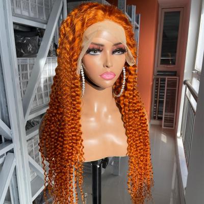 China HD Hair 13*4 4*4 Lace Wigs Bob Wig Style Pre Plucked Deep Curly Lace Front Wig For Black Women for sale