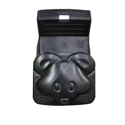 China Disposable Custom Plastic Mouse Rat Catcher Rodent Head Mouse Design Mold Factory Snap Trap With Bait Station for sale