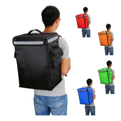 China Waterproof Custom Logo Durable Portable Pizza Delivery Backpack Food Delivery Backpack Waterproof Cooler Insulated Thermal Bag for sale