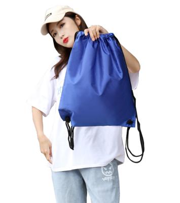 China European Best Selling Waterproof Easy Wash And Clean Large Room Store Boy Girl Kid Adult Customized Logo Cinch Sack-Pack String Backpack for sale