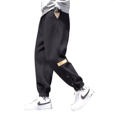 China Wholesale Thick Logo Mens Fitness Joggers Men Gym Custom Anti-wrinkle Cotton Cashmere Joggers for sale