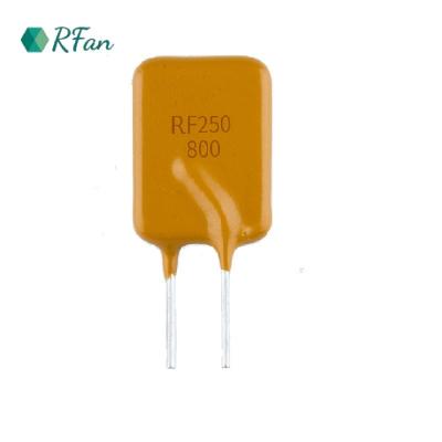 China RF250-800 PolySwitch PPTC Herstelbare zekerheid Hoogspanningsband Inline Herstelbare zekerheid Voor Juice Squeezer Te koop