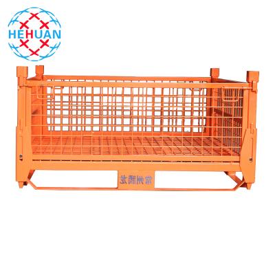 China Super Quality storage pallet cage Wire Pallet Cage Welded Mesh Without Top for sale