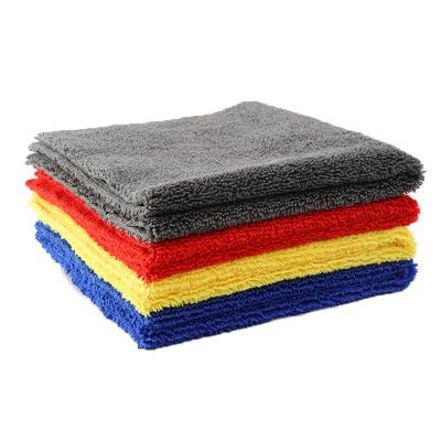 China China Custom 40*40cm 350gsm Microfiber Dish Cloth Package Kitchen Cleaning Towels QUICK DRY Dry ​​Cleaning Cloth for sale