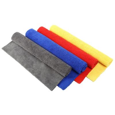 China QUICK DRY Premium Microfiber Cleaning Cloth 40*40cm Lint Free Cleaning Dish Towels For Bedroom Kitchen Car Stained Glass Microfiber Towel for sale