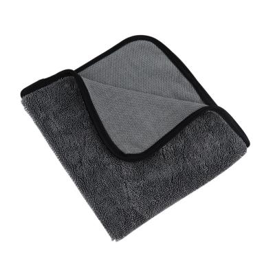 China QUICK DRY Soft Microfiber Car Wash Thick Luxury Deatail Cloth 600Gsm 1200gsm Cleaning Cloths For Vehicle Drying Car Detailing Towel for sale