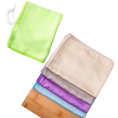 China Wholesale 30*40cm Absorbent High Quality 250gsm Water Care Factory Standard Microfiber Cleaning Cloth Wash Towel For Glass for sale