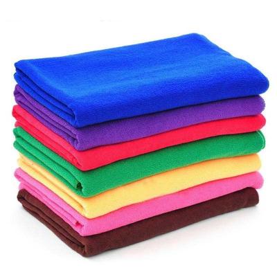 China Print Microfiber Cleaning Cloth Factory 350gsm 30*30cm Microfiber Towel Viable Wholesale Premium Quality Custom Made Towel for sale