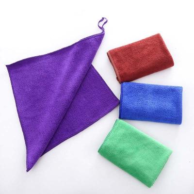 China Customization Logo Microfiber Cloth 30x30 Towel 40*40 Factory Micro Viable Microfiber Cleaning Cloths For Car/Kitchen for sale