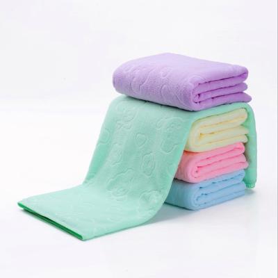 China Factory Wholesale 30*60cm 180gsm Car Wash Towel Viable Wash Car Cleaning Cover Detailing Cloth Polyester Car Dry Towels Cloth for sale