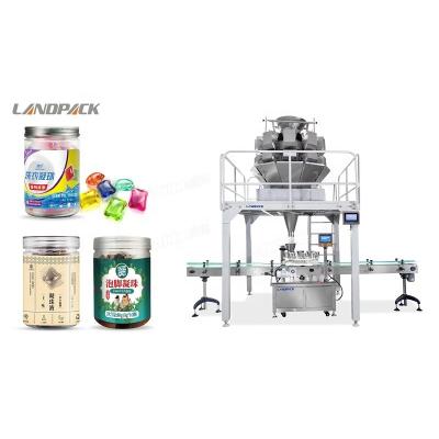 China Automatic Food Landpack LD-10 Granule 200g Jars Jars Weigh Filling Machinery Mixing Machine for sale