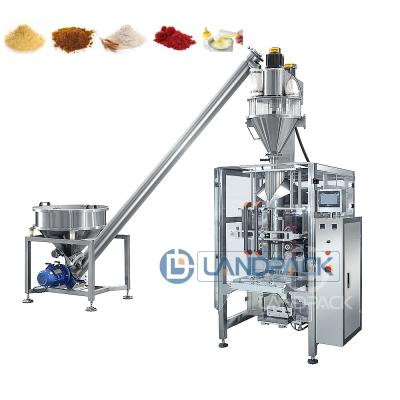 China Full Automatic Food Cassava Rice Wheat Milk Powder Packing Machine 1kg 2kg 5kg Vertical Flour Bagging Packaging Machine for sale