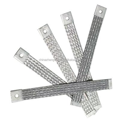 China Industry Heating Process ZF-TECH Factory Direct Clamps And Aluminum Braided Strips For Silicon Carbon Molybdenum Rods for sale