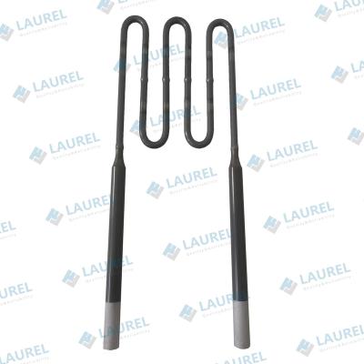 China Furnace W TYPE Heating Element Mosi2 W Shape Le6 Lu12 Silicon Molybdenum Rod Heating Furnace for sale