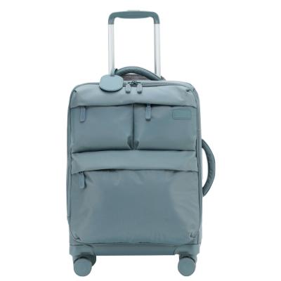 China Long travel High Quality light weight travel bag luggage Travel Trolley  Suitcase Carry On polyester Luggage for sale