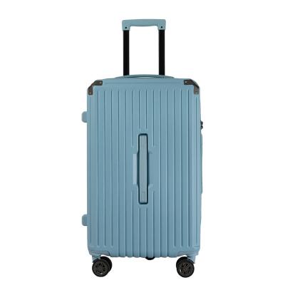 China ABS Hot selling Iron Trolley Luggage  travel bags suitcase sets for Long Trip Suitcase with TSA  Lock for sale