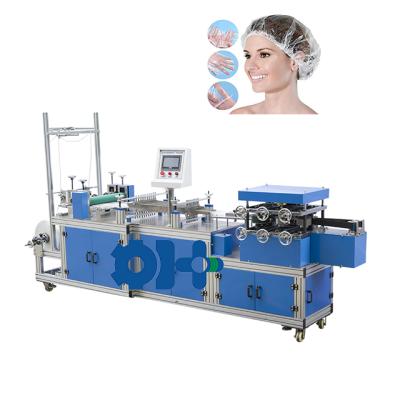 China Full Automatic Hotels Hospital Nurse Doctor Hat Making Machine Surgical Covers Head Cover Ultrasonic Machines for sale