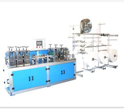 China Nonwoven Hotels Mask Making Machine Restaurant Automatic Hotels 1 YEAR Technical Support Field Maintenance And Repair Service Video for sale