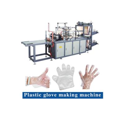 China Disposable Plastic Hotels Glove Making Machine for sale