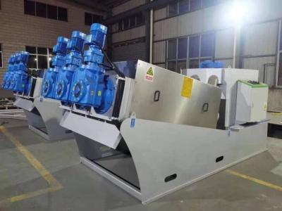 China Pig Chicken Cow Manure Dehydrator Inclined Screen Manure Solid Liquid Separator Screw Press Sludge Dewatering for sale