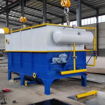 China Recycle Flow Daf Sedimentation Dissolved Air Flotation Machine For Beer Yeast Industry Daf Water Treatment for sale