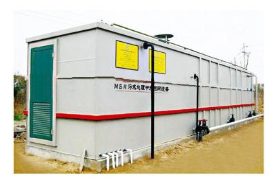 China Package Industrial Domestic Waste Water Treatment Plant Equipment STP MBBR MBR Integrated Sewage Treatment Equipment for sale