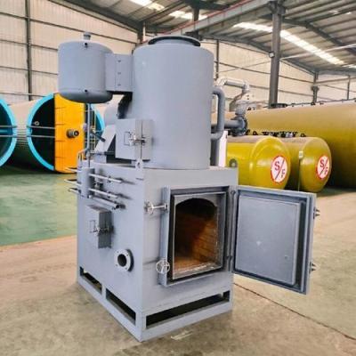 China Automatic Running 220V Or 380V Operation Smokeless Animal Pet Shop Waste Slaughterhouse Hazardous Waste Incinerator Machine for sale