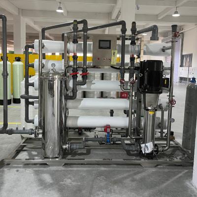 China Customized 1000l/H Fully Automatic Mineral Pure Water RO Treatment Equipment For 1 Ton Reverse Osmosis Purified Water for sale