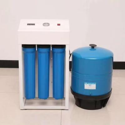 China Automatic Running Salty Water To Pure Water Treatment Machine SU304 Steel 500l/H RO Purify Equipment for sale