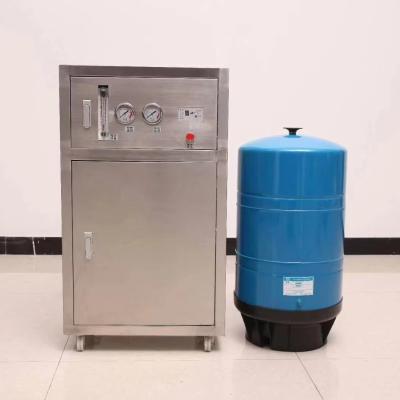 China Customized Voltage 500l/H Salty Water To Pure Water Treatment Purify Automatic Operation for sale