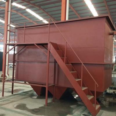 China 100L/Hour Capacity Stainless Steel Carbon Steel Waste Water Treatment Lamella Inclined Plate Clarifier Sedimentation Tank for sale