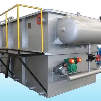 China Electric Auto Control PLC Siemens Wastewater Treatment Plant For Small Dissolved Air Flotation In Seafood Wash Line for sale