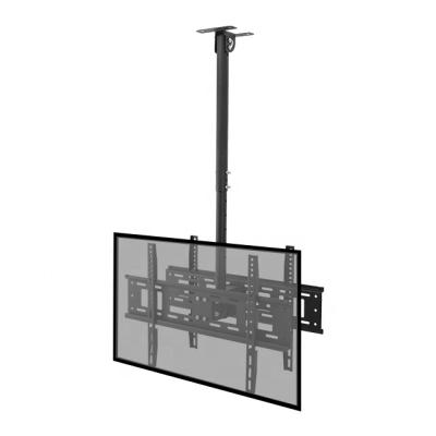 China Cold Roll Steel Double Screen LCD TV Ceiling Wall Mounts Max VESA 650*420MM Load Weight 60KG/132lbs For 40-70” Screen TV Ceiling Mount for sale