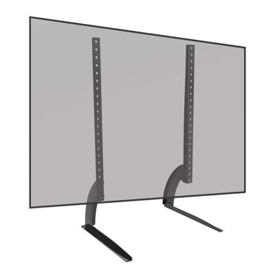 China Plasma TV Universal Desktop LED LCD TVs Stand Mount Brackets With Height Adjustment Adjustment For 32-75” Flat Screen BSD011 for sale