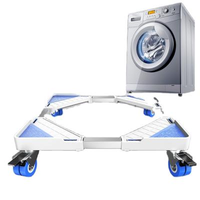 China Single Tube Source Factory Washing Machine Base And Stand With 4 Wheels Max Bearing Weight 200KG Washing Machine Trolley for sale