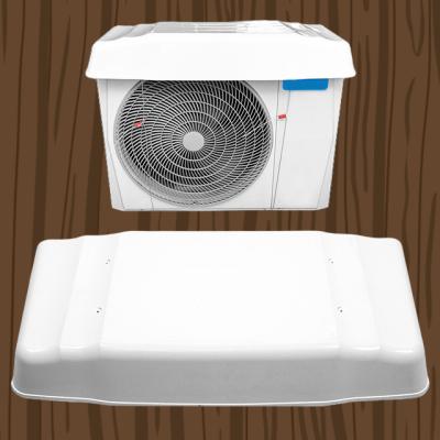 China Universal ABS Air Conditioner Scam Outdoor Air Conditioner Cover Antirust Waterproof Outdoor Cover Material for sale