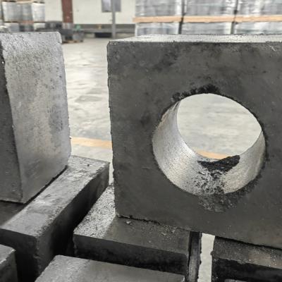 China Continuous Casting Tundish Well Block Refractory Erosion Resistance Te koop